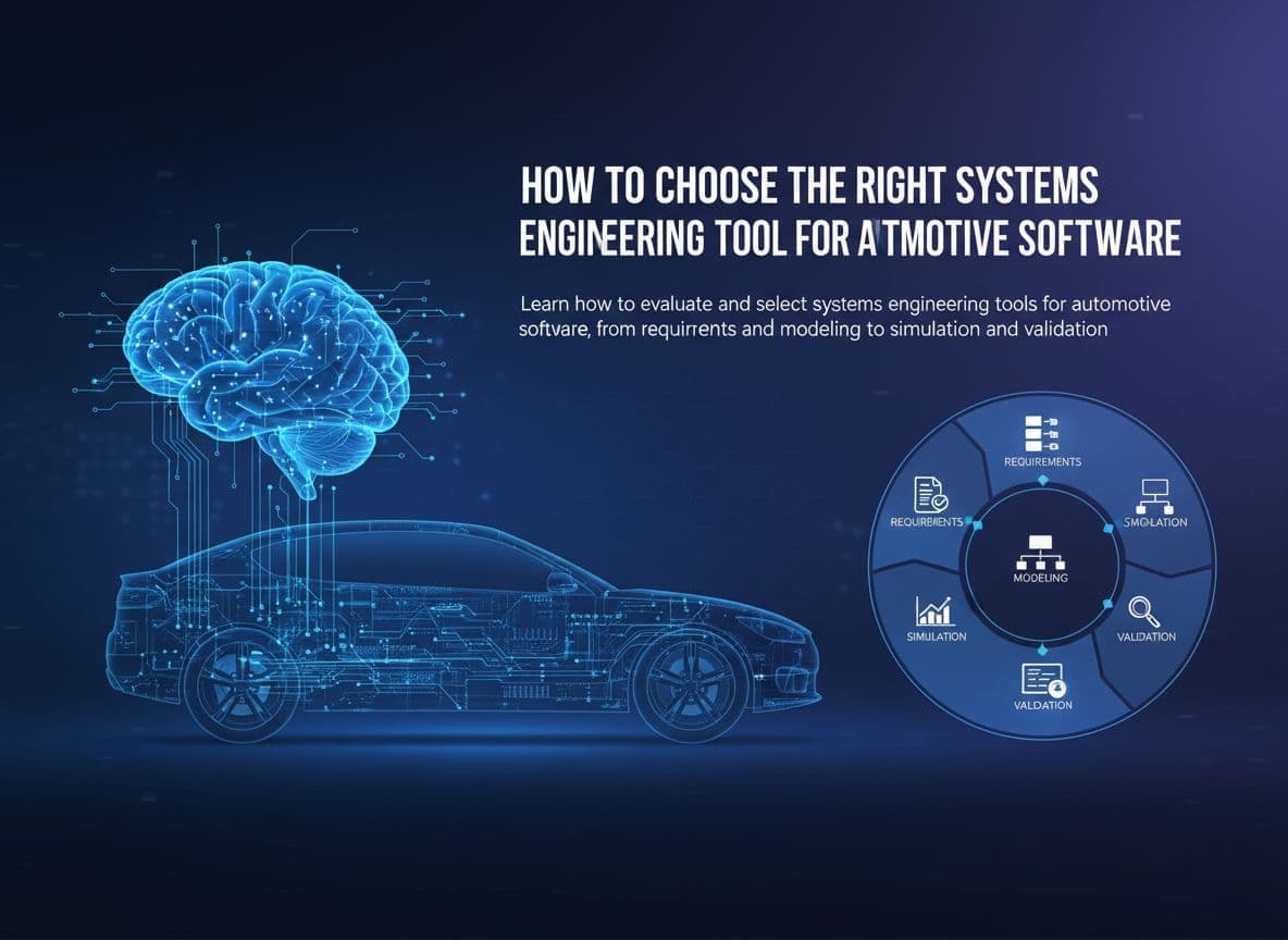 How to Choose the Right Systems Engineering Tool for Automotive Software