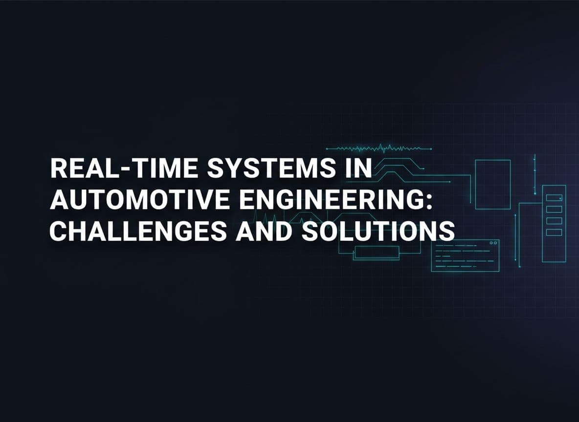 Real-Time Systems in Automotive Engineering: Challenges and Solutions