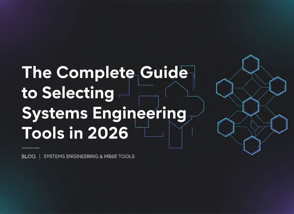 The Complete Guide to Selecting Systems Engineering Tools in 2026