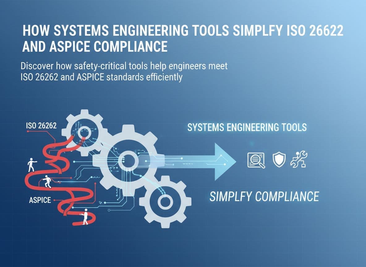 How Systems Engineering Tools Simplify ISO 26262 and ASPICE Compliance