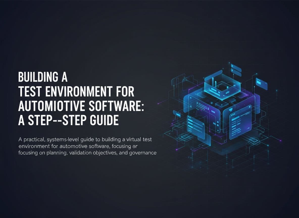 Building a Virtual Test Environment for Automotive Software: A Step-by-Step Guide