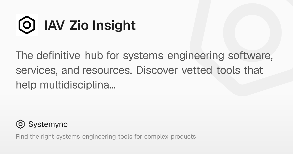 IAV Zio Insight: Analyze and visualize vehicle development data with AI ...